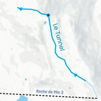 Map of Bouchet Piste